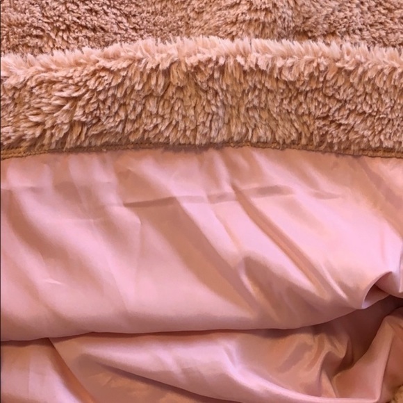 Madewell pink faux fur furry fuzzy sweater‎ top size M - Picture 4 of 9